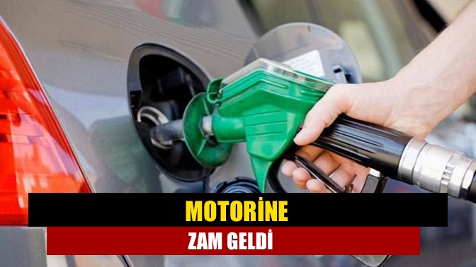 Motorine litre fiyatına bugünden itibaren geçerli olmak üzere 83 kuruşluk