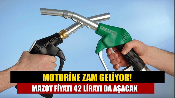 Geçtiğimiz hafta motorine geçen hafta 1.15 TL, benzine 1 TL