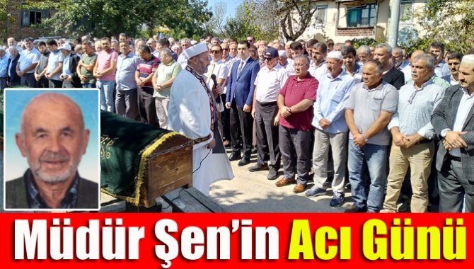 Kandıra Kaymakamlık Yazı İşleri Müdürü Ergün Şen’in babası Faik Şen