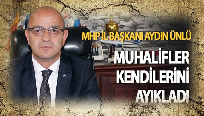 Haftalık basın toplantısında gündeme dair değerlendirmelerde bulunan MHP İl Başkanı