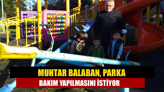 Kandıra Aydınlık Mahallesi Zafer Cami’nin yanında bulunan çocuk parkı artık