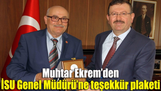 Kefken Mahalle Muhtarı Zeynel Abidin Ekrem, İSU Genel Müdürü İlhan