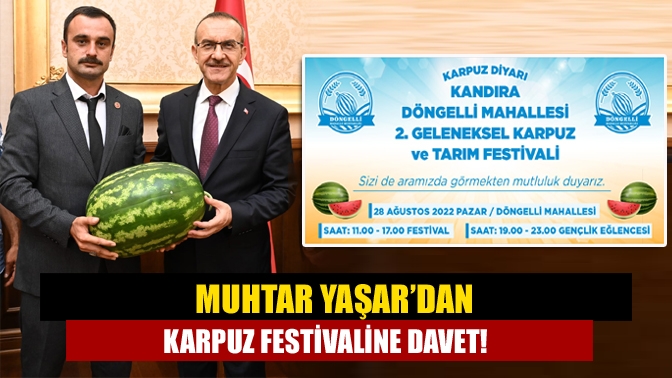Kandıra Döngelli Mahallesi Muhtarı Barış Yaşar, 28 Ağustos Pazar günü