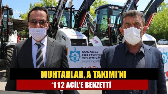 Kırsal kalkınma hamlesinin bir parçası olan A Takımı, Kocaelili muhtarlar