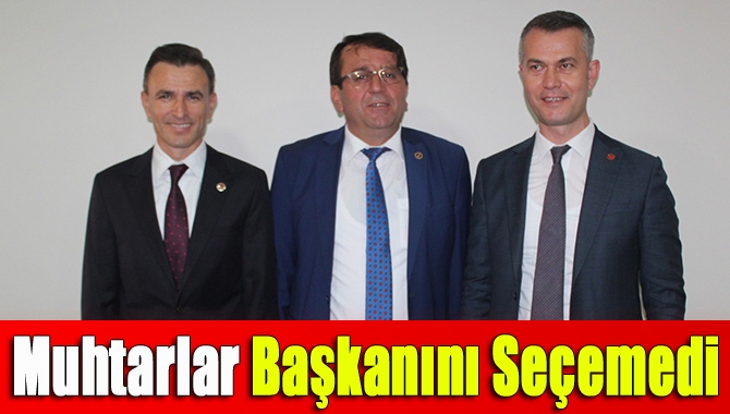 Türkiye Muhtarlar Derneği Kocaeli Şubesi’nin bugün gerçekleşen olağan üstü kongresinde