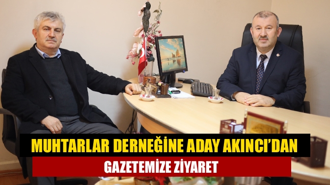 Türkiye Muhtarlar Derneği Kandıra Şube Başkan Adayı Şerefsungur Mahalle Muhtarı