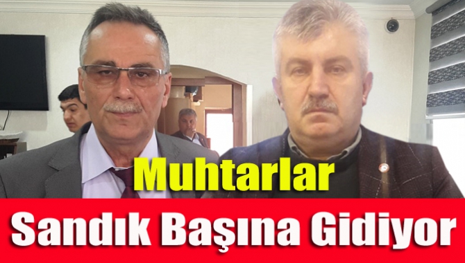 Türkiye Muhtarlar Derneği Kandıra Şubesi, Olağan Genel Kurul Toplantısını bugün