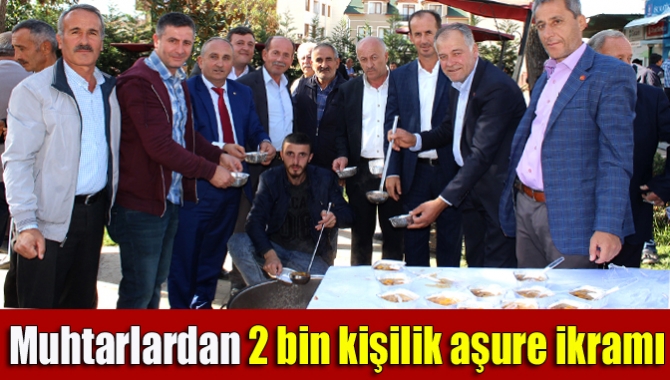 Yeni Kandıra Muhtarlar Derneği tarafından belediye karşısındaki park alanında 2