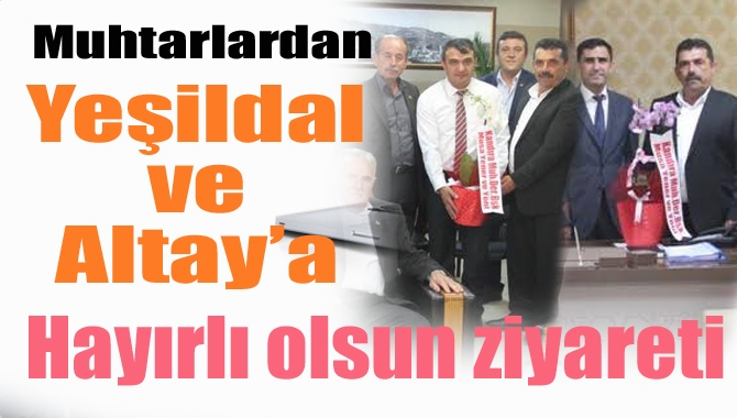 Yeni Kandıra Muhtarlar Derneği Başkanı Musa Yener ve yönetimi, Kocaeli