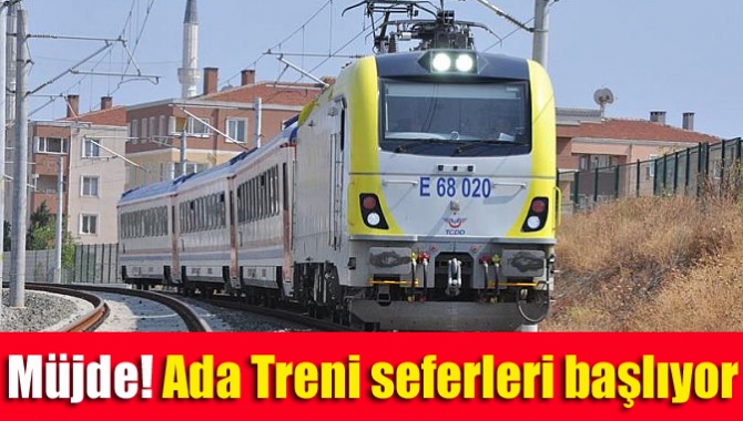 Pandemi nedeniyle Mart 2020'de seferleri durdurulan Ada Treni 22 Mart