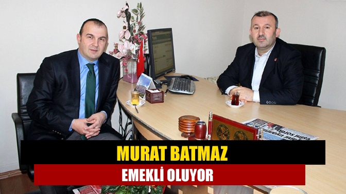 Büyükşehir Belediyesi Kandıra Terminal Şefi Murat Batmaz emekli oluyor. Dilekçesini