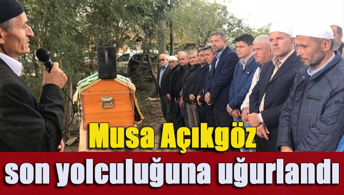 Kandıra Esentepe Mahallesi sakinlerinden Musa Açıkgöz (88), vefat etti.