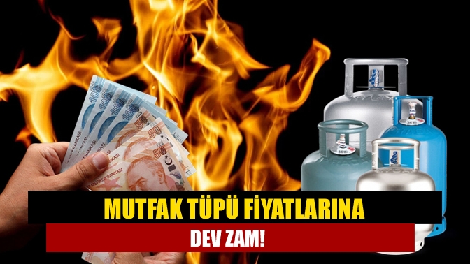 Akaryakıta gelen ÖTV zammının ardından bir zam da mutfaklarda kullanılan