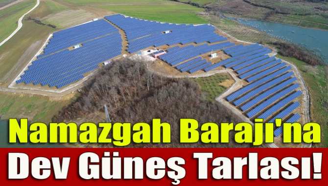 Kocaeli Büyükşehir Belediyesi İSU Kandıra Namazgâh Barajı çevresinde dev bir