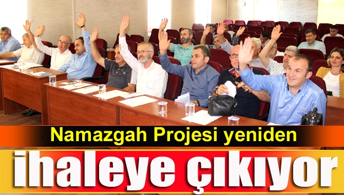 Kandıra Belediye Meclisi’nin Eylül ayı oturumunda Namazgah Projesi’nin yeniden ihaleye