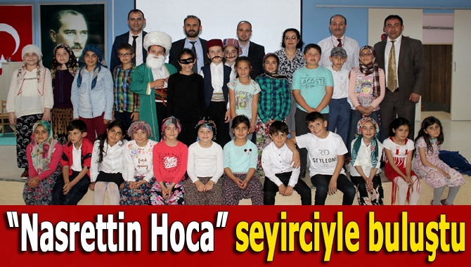 Kocakaymaz Yunus Emre İlkokulu öğrencileri “Bana Bir Masal Anlat” projesi