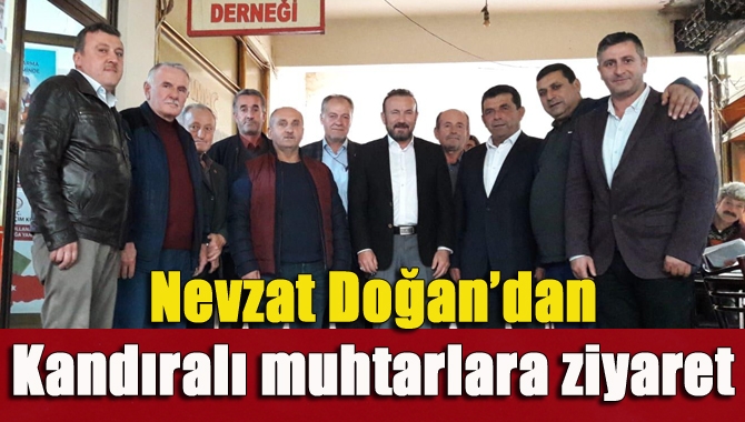 İzmit Belediye Başkanı Nevzat Doğan, Kandıra Belediye Başkanı Ünal Köken’le