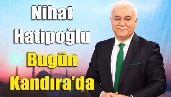 Kandıra Belediyesi’nin Kültür Toplantıları kapsamında bugün ilçeye önemli bir isim
