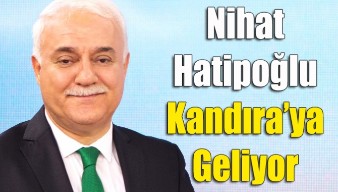 Prof. Dr. Nihat Hatipoğlu 24 Şubat Çarşamba günü Kandıra’da Peygamber