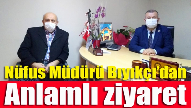 Kandıra Nüfus Müdürü Dursun Kaya Bıyıkçı, 16 Ocak Basın Onur