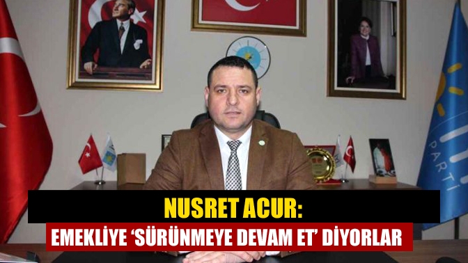 Emekliye yönelik yüzde 5 ek zamma tepki gösteren İYİ Parti
