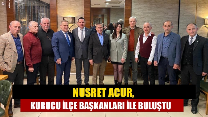 İYİ Parti Kocaeli İl Başkanı Nusret Acur, düzenlediği programla ilçe