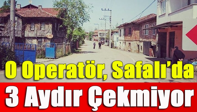 Safalı Mahallesi’nde yaklaşık 3 aydır hatlarını kullanamayan Vodafone aboneleri, operatör