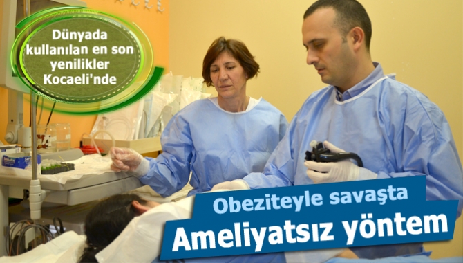 Kocaeli Üniversitesi Tıp Fakültesi Hastanesi'nde kurulmuş olan obezite takımı, obeziteyle