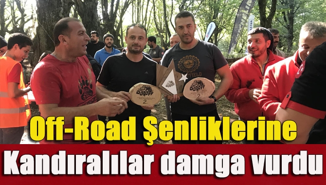 Düzce Yörükler Yaylası’nda gerçekleşen 14. Geleneksel Off-Road Şenliklerine Kandıralılar damga