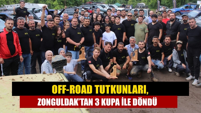 Kandıralı Off-Road tutkunları, Zonguldak’ın Ereğli ilçesinde düzenlenen Off-Road yarışlarından 3