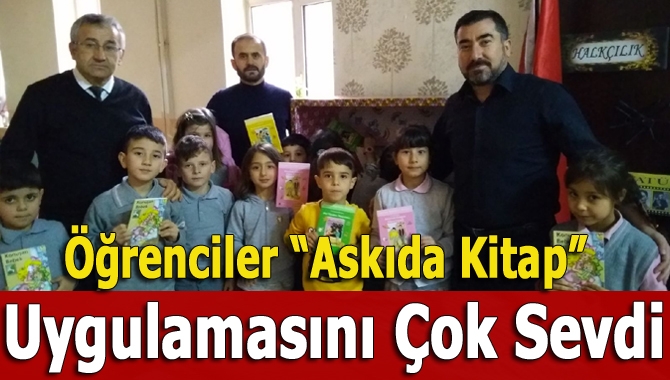 Kandıra Zafer İlkokulu, askıda kitap uygulaması ile öğrencileri ücretsiz kitapla