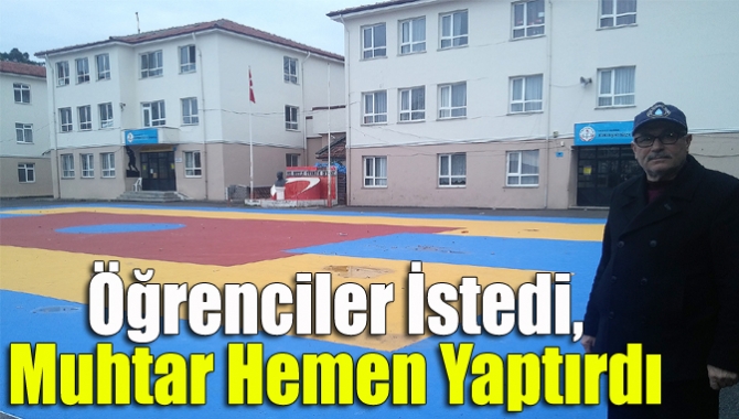 Kefken Mahalle Muhtarı Zeynel Abidin Ekrem’in talebiyle Kefken Şehit Oğuz