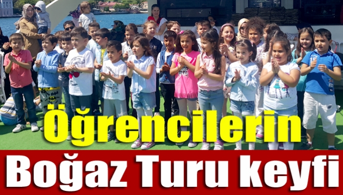 Akçakoca İlkokulu öğrencileri, velilerin organizasyonuyla Boğaz Turu’nda keyifli bir gün