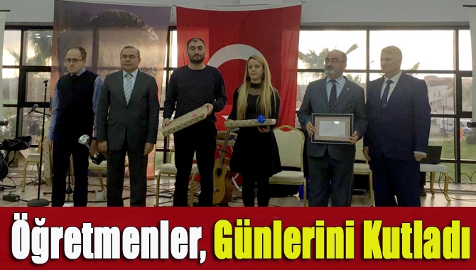 Kandıra’da görev yapan öğretmenler, 24 Kasım Öğretmenler Günü nedeniyle düzenlenen
