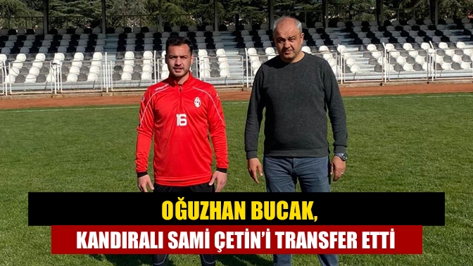 Kandıra'da doğan başarılı orta saha oyuncusu hemşerimiz Sami Çetin yeni