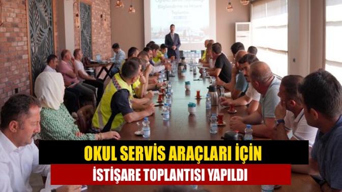 Büyükşehir Belediyesi’nde ilgili birimlerin katılımıyla 2022-2023 eğitim öğretim döneminde hizmet