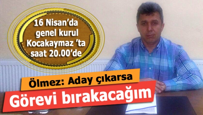 Kandıra Gıda Sanayi ve Çevre Köyleri Kooperatifi Başkanı Erol Ölmez,