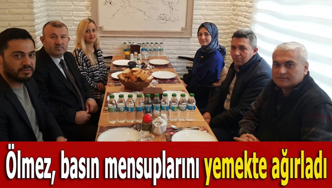 AK Parti Kandıra İlçe Başkanı Erol Ölmez, Kandıralı basın mensuplarını