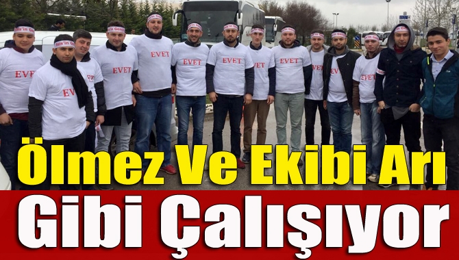 AK Parti Kandıra İlçe Gençlik Kolları Başkanı Murat Ölmez ve