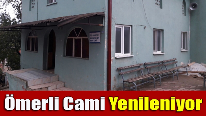 Kandıra’nın Goncaaydın Mahallesi’nde bulunan Ömerli Camii, Kandıra Belediyesi tarafından bakıma
