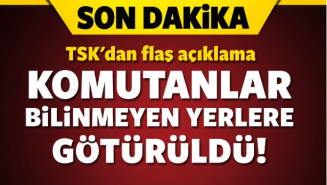Genelkurmay Başkanvekili Orgeneral Ümit Dündar darbe teşebbüsü ile ilgili açıklama