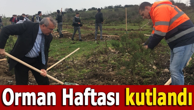 Kandıra Orman İşletme Şefliği, Orman Haftası dolayısıyla düzenlenen törende öğrencilere