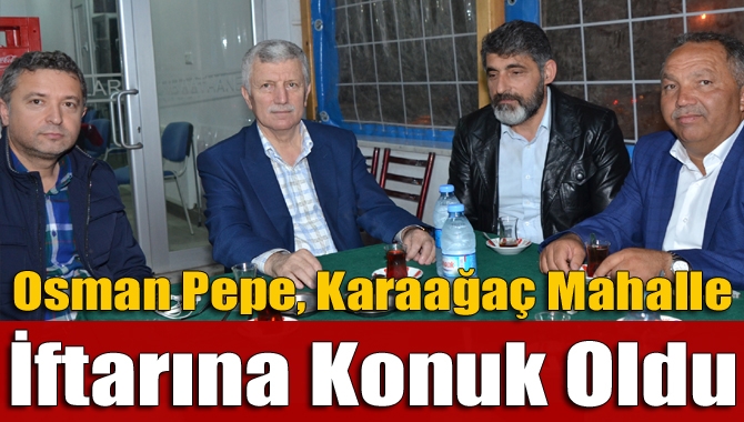 Kandıra Karaağaç Mahalle Muhtarlığı tarafından geleneksel hale getirilen iftar programının