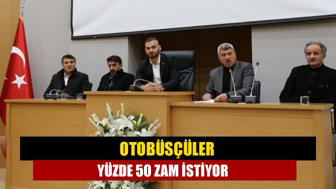 Kocaeli’deki toplu taşıma esnafı yine zam istedi. Konu hakkında açıklama