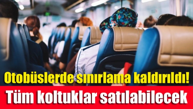 Koronavirüs (Covid-19) nedeniyle yüzde 50 az yolcu ile seyahat eden