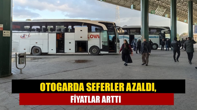 İzmit Şehirlerarası Otobüs Terminali’nde bilet fiyatlarındaki artış devam ediyor. Son