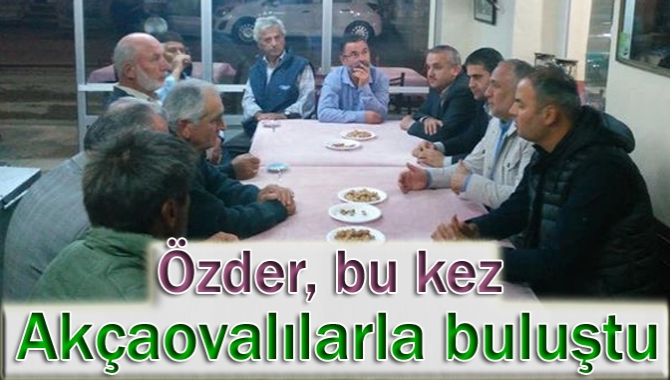 AK Parti Kandıra İlçe Başkanı Yunus Özder ve yönetimi, teşekkür
