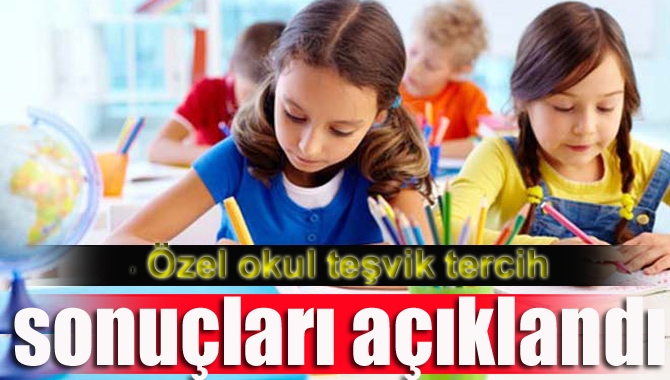 Milli Eğitim Bakanlığı (MEB), özel okul teşvik sonuçlarını internet sitesinden