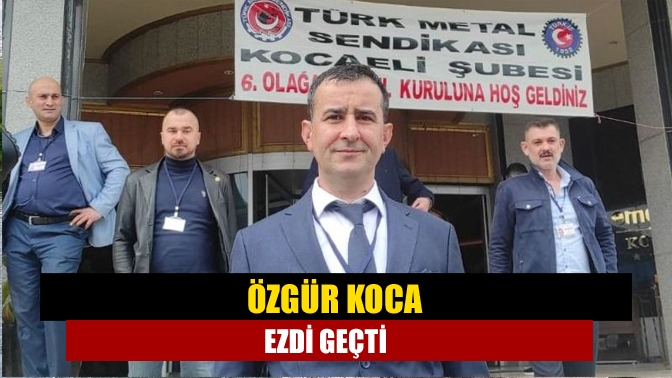 Türk Metal Sendikasının 6. Olağan Genel Kurulu Bugün gerçekleştirildi. Genel