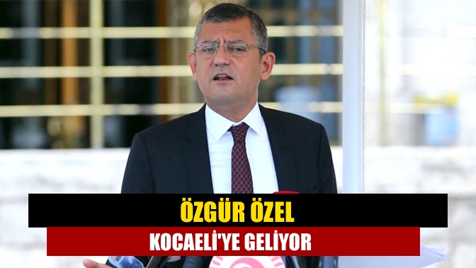 CHP Grup Başkanvekili Manisa Milletvekili Özgür Özel, 10 Mayıs Çarşamba